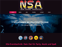 Tablet Screenshot of nsadisco.de